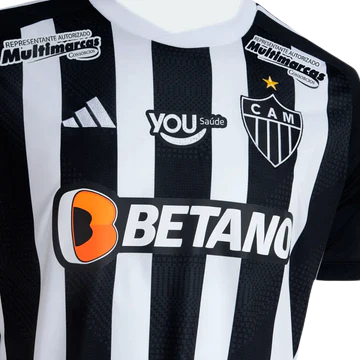 Camisa Atlético Mineiro I 2024/25 Todos Patrocínios