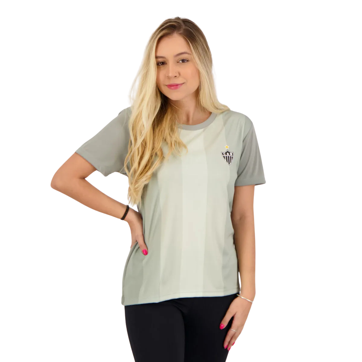 Camisa Atlético Mineiro Hovel Feminina Cinza